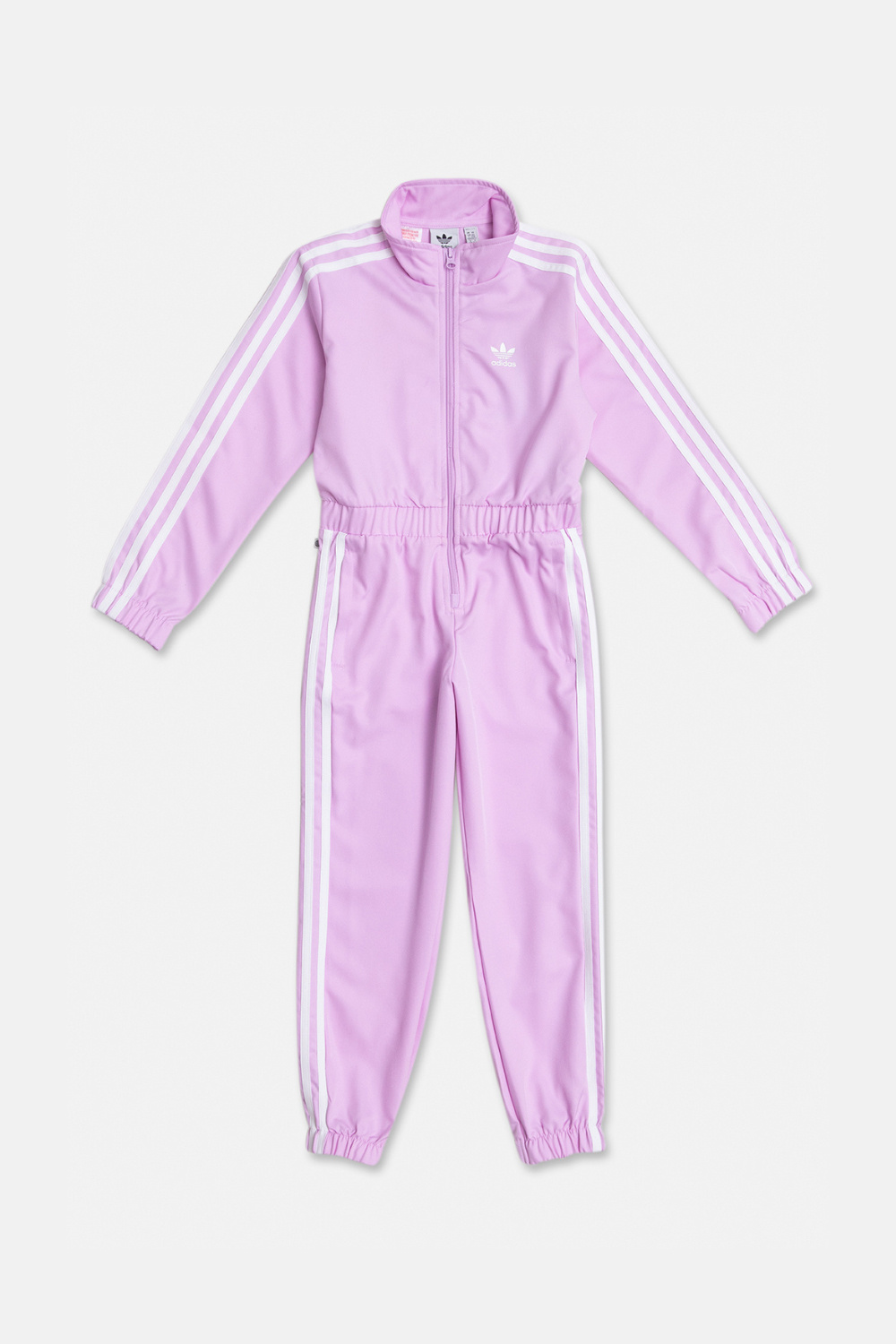 SchaferandweinerShops Zimbabwe Purple Jumpsuit with logo ADIDAS Kids adidas brussels 2019 time zone location